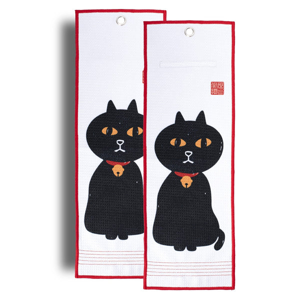 Black Cat Utility Towel