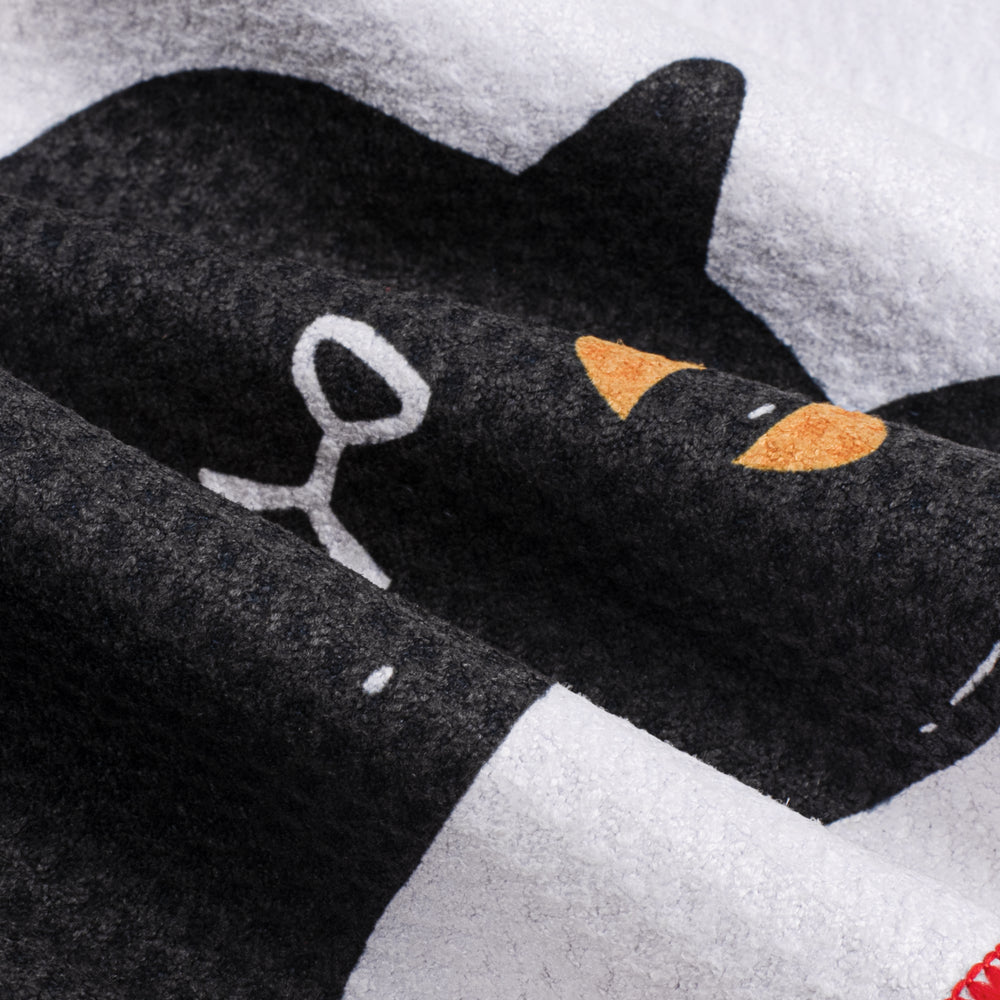 Black Cat Utility Towel