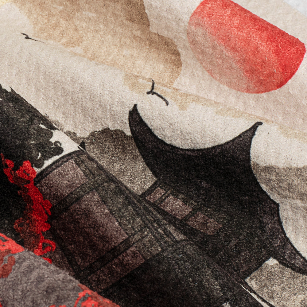 Cloud and Ink Utility Towel