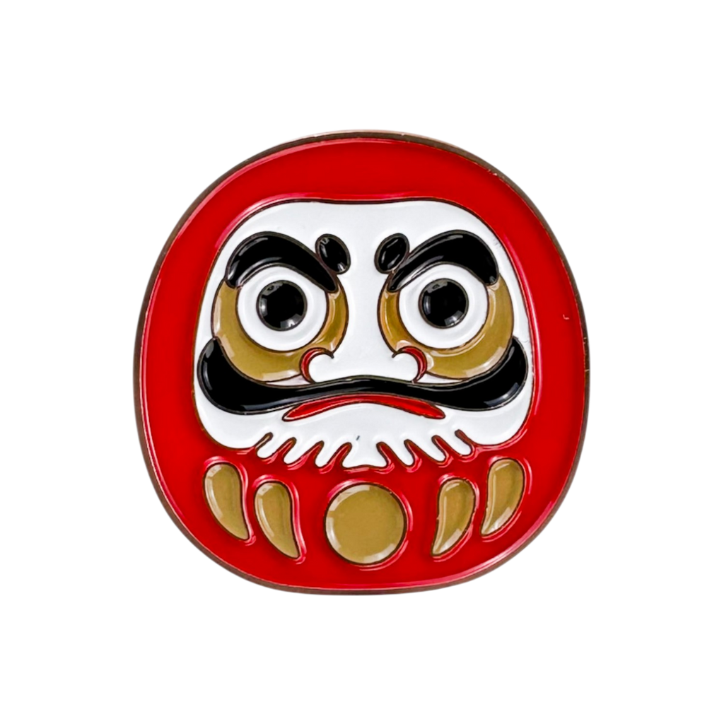 Daruma Lucky Charm Ball Marker