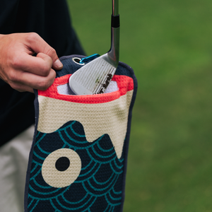 Koi Utility Towel (Blue)